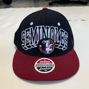 Florida State University Snapback Hat by Zephyr